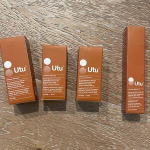 New In boxes utu sunscreen and refills